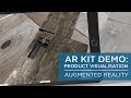 Product visualisation using augmented reality  ar kit demo  harmony studios