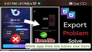 blink app free me kaise use kare paid version _blink app export problem_ Auto caption app for free