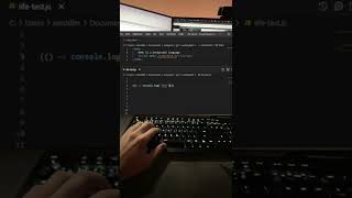Immediately Invoked Function with Arrow Functions! // JavaScript #shorts
