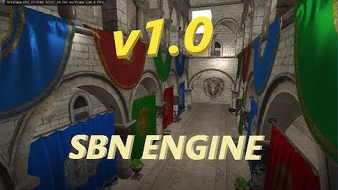 C++ [SBN Game Engine]  v1.0 (final of the first.)