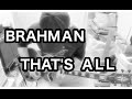 BRAHMAN『THAT&#39;S ALL』GUITAR  COVER(ETERNAL  RECURRENCE  VER)
