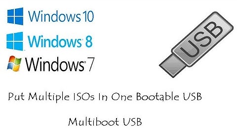 How To Put Multiple ISO Files In One Bootable USB Disk | Create Multiboot USB Disk