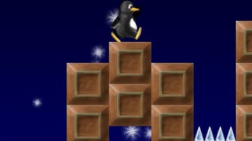 SuperTux 0.5.1Island of Moob-Part.28:Moob Village(Old Version)