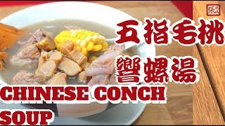 {ENG SUB} ★五指毛桃響螺湯 滋陰保腎★  | Nourishing Chinese Conch Soup