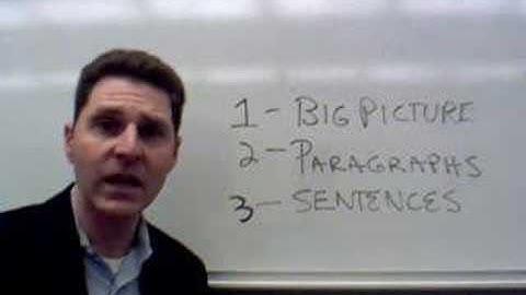 Three-step revision process