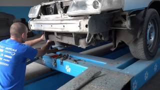 ваз 2112. вытяжка, рихтовка нижней рамки радиатора.(, 2015-07-02T16:10:26.000Z)