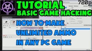 Basic Game Cheating / Modding Tutorial - How to make Unlimited Ammo