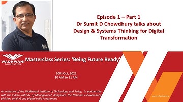 Episode 1 | Part 1 | Dr Sumit D Chowdhury | WITP- Masterclass Series