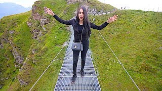 WORLDS MOST DANGEROUS BRIDGE !!! *do not try this*