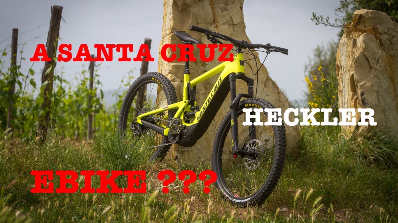 What! Santa Cruz made an EMTB !!!?? Heckler CC - The Very First Ride