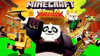 Minecraft Kung Fu Panda Bedrock Dlc Mashup Pack
