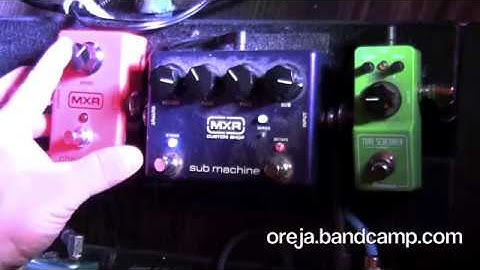 MXR Sub Machine Review/Demo