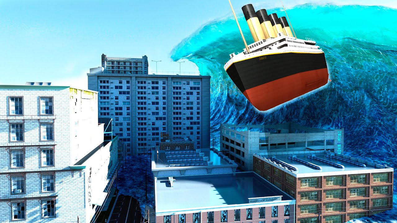 TITANICUL vs INUNDATIE ! Stormworks