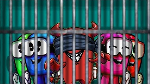 Playing new prison map with brother| silly world| Devil amongst us|