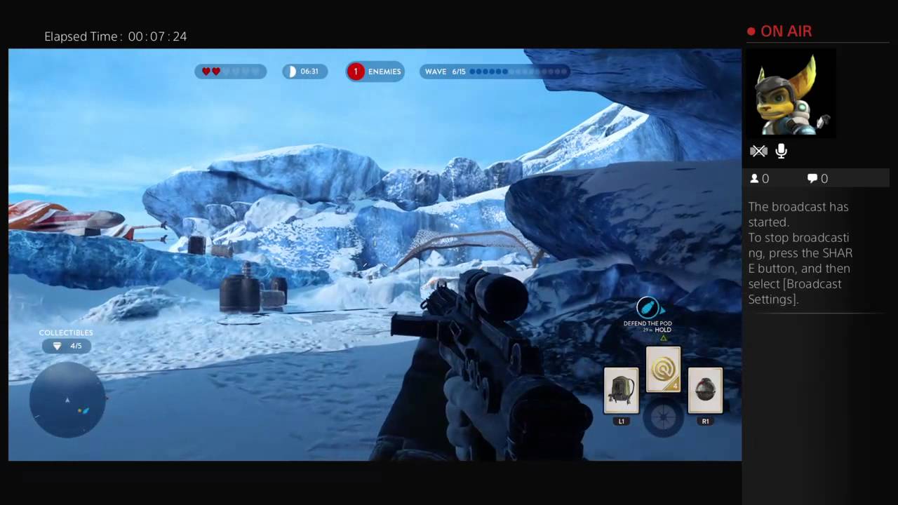 My first star wars video