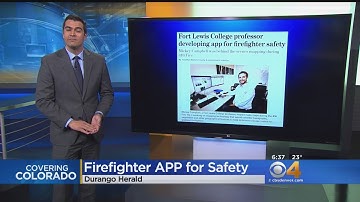 Fort Lewis Professor Developing App For Firefighter Safety