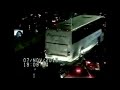 MOMENTO EXACTO EN EL QUE EL TRAILER IMPACTA A LOS AUTOS EN PUERTA SANTA FE