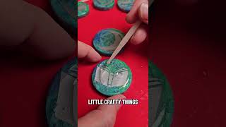 hello fellow craft goblins! Just a snippet of me crafting magnets. #vlog #artteacher  #crafter
