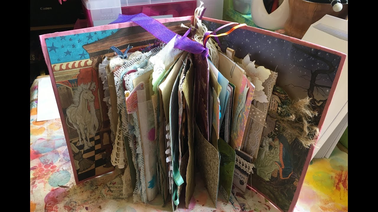 Birthday journal 2 entries 11 to 20 flip through YouTube