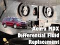 QUICK Acura MDX Differential Fluid Replacement using VTM-4 Fluid from Honda