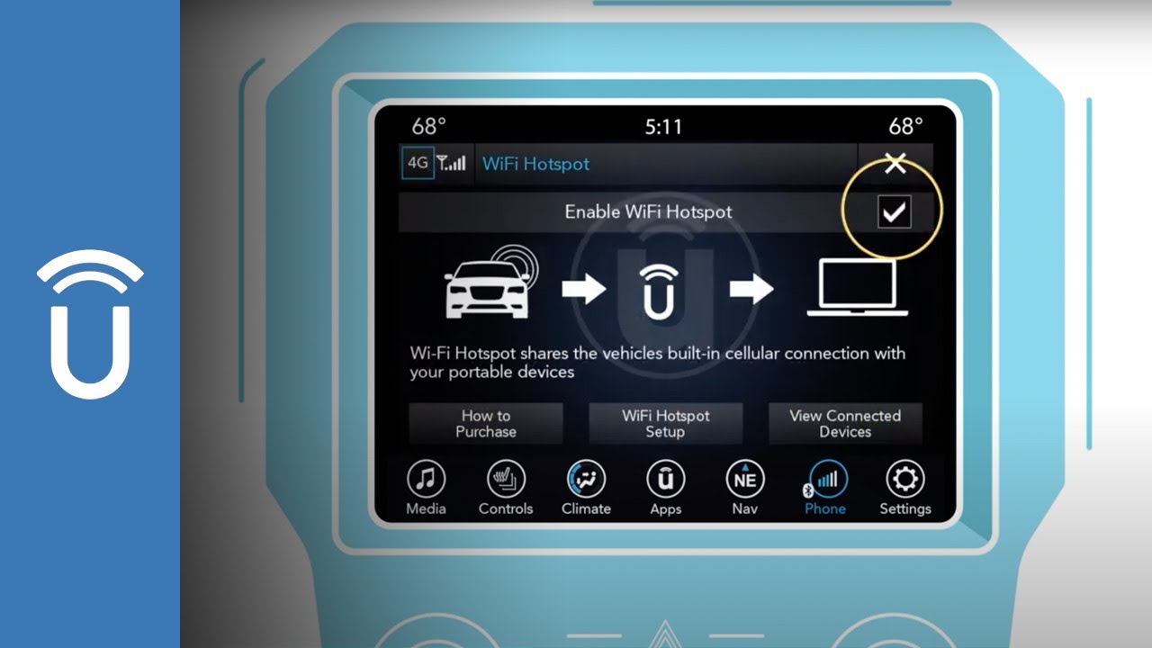 How to get Wi-Fi (in your Chrysler, Dodge, Jeep & Ram vehicle) - YouTube