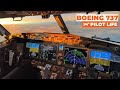 Magic of the Flight Deck | A Boeing 737 Cockpit Movie | Cockpit Views Flying Across Europe