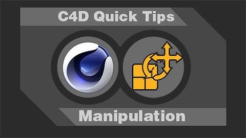 C4D Quick Tips - Per Object manipulation