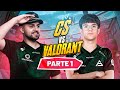 JOGADORES DE CS CONSEGUEM VENCER NO VALORANT ? | CS2 x VALORANT