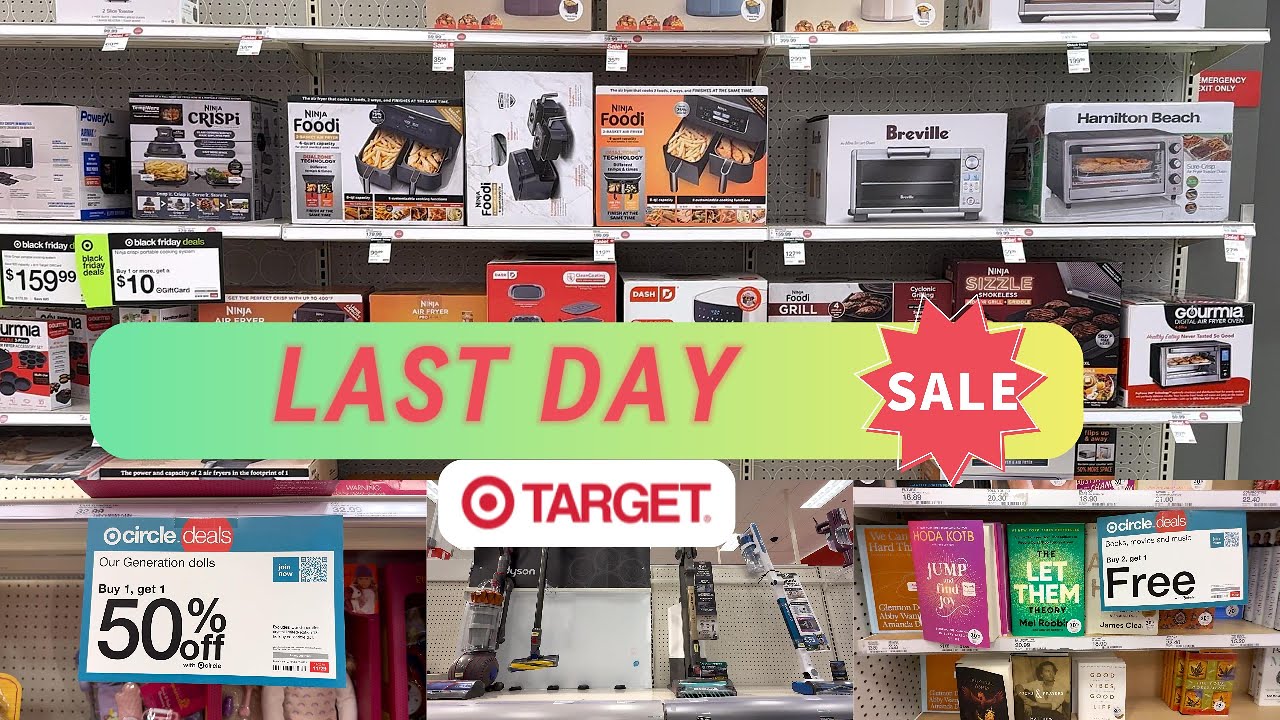 🎯HURRY! LAST DAY OF HUGE TARGET DEALS! - YouTube