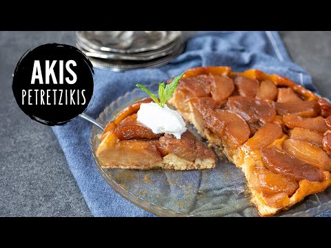 French-Style Apple Tart (Tarte Tatin) | Akis Petretzikis