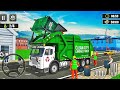 Truck tronton panjang angkut sampah kota  mobil balap truck simulator android gameplay
