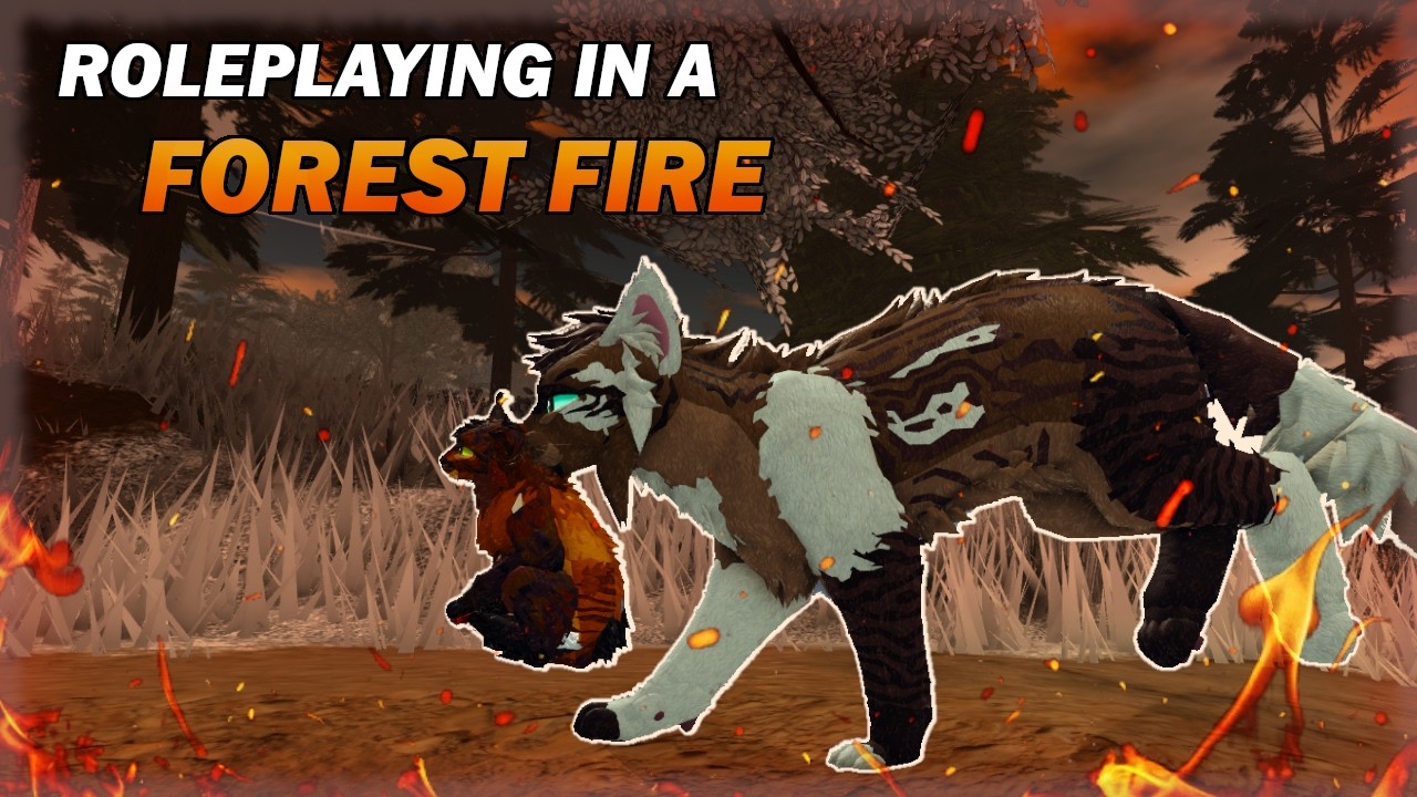 Roleplaying in a FOREST FIRE | Warrior Cats: Ultimate Edition