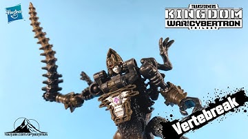 @TransformersOfficial Transformers Kingdom Core Class VERTEBREAK Video Review