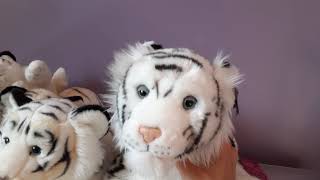 My White Tiger Plush Collection (Douglas, SOS/Save Our Space & Ark Toys)