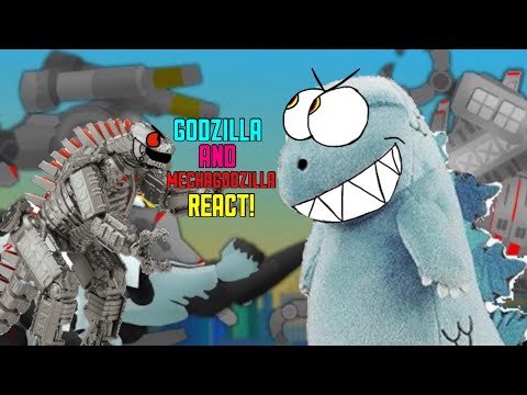Godzilla and Mechagodzilla React to Jaegers vs MechaGodzilla | EPIC BATTLE |