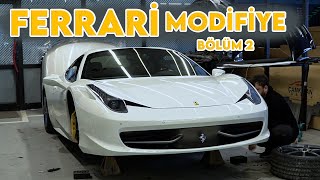 Ferrari 458 Spider’a Tampon Yaptık ! Tuning Garage / @unalturann