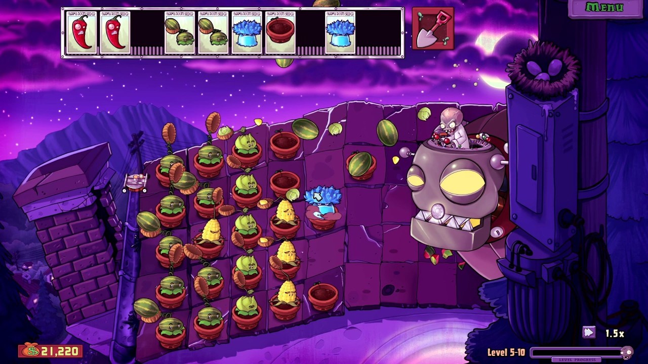 Pvz Rip Mode Plants VS. Zombies: Replanted (PC) // R.I.P Mode (Roof) - 100% ...