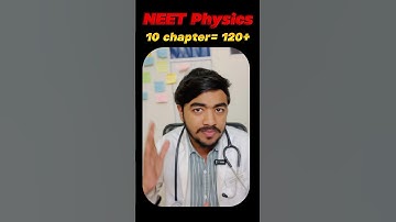 NEET Physics ke 10 Most Important Chapters🤫| 10 Chapters= 120+ Marks😱 #neetphysics #neet2026