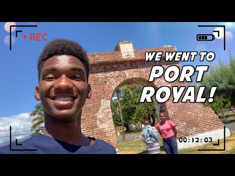 VISITING PORT ROYAL⚓️ FOR THE FIRST TIME! | Port Royal Jamaica Vlog