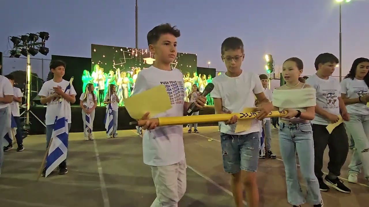 מי הם גיבורי העל של ישראל? - מסיבת סיום ניצני הנגב