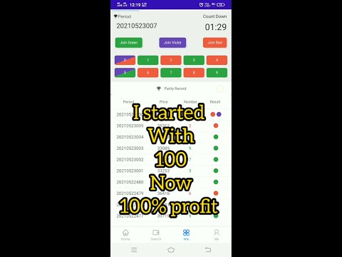 100% Profit Colour Prediction Game Tricks | Wingo Trading Tricks & Hacks