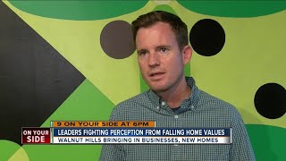 Leaders fighting perception from falling home values