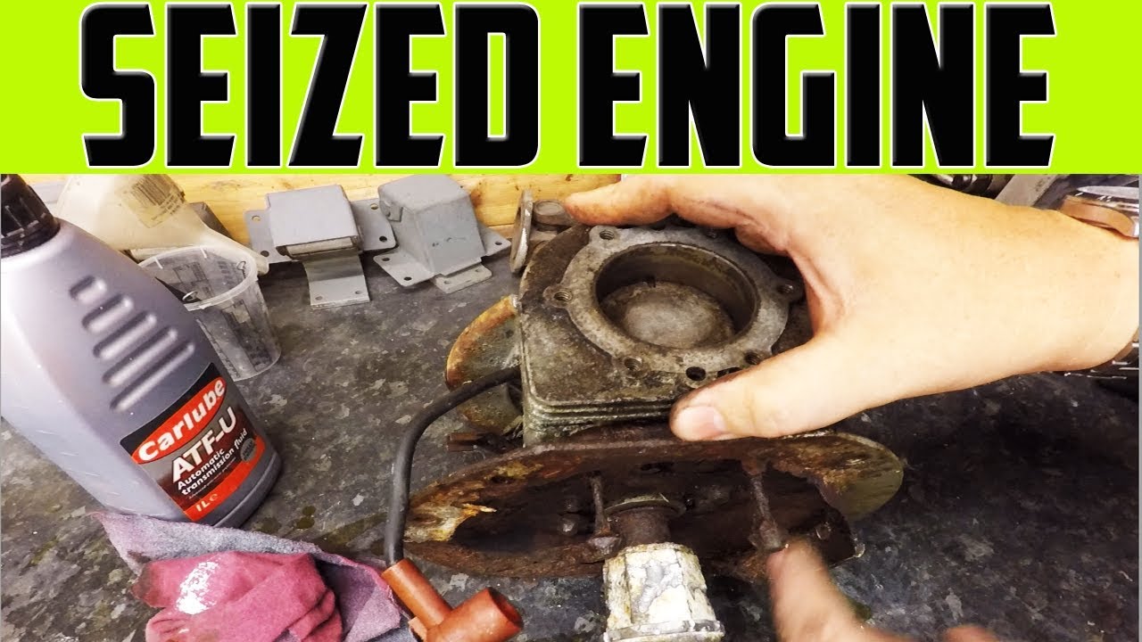 Rusty Atco Seized Engine And Update Vlog - YouTube