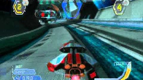 Wipeout HD - Single Rapier Race on Anulpha Pass Reverse