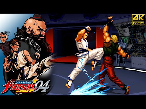 The King of Fighters '94 Re-Bout - Korea Justice Team (PS2 / 2004) 4K 60FPS