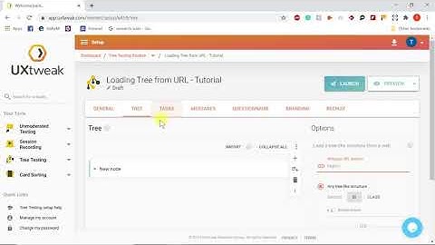 Tree Testing Tutorial - Loading a tree structure from URL