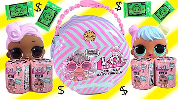 NEW BIG LOL Surprise Ooh La La Little Baby Sister Money Blind Bags + Color Change