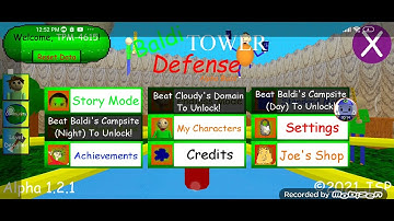 ready all of pc of btd Baldi Tower Defense