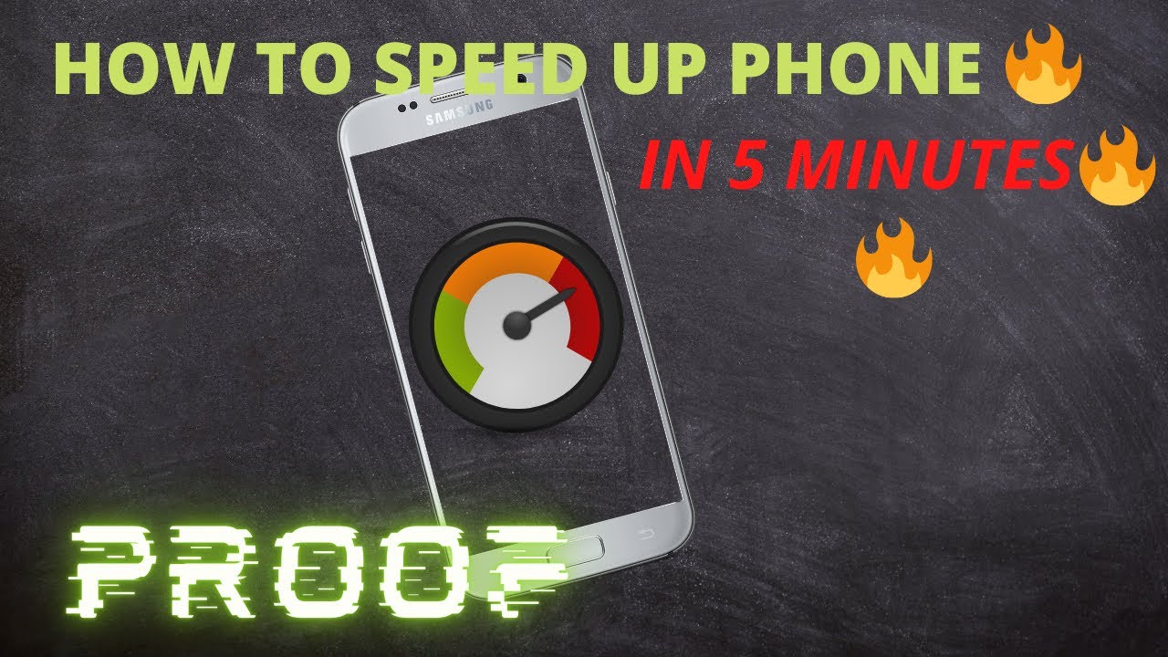 HOW TO SPEED UP PHONE IN 5 MIN - YouTube