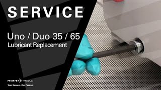 Service: Uno 35/65 and Duo 35/65 - Operating Fluid Replacement | by Pfeiffer Vacuum